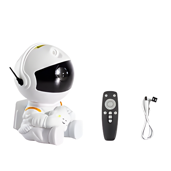 Galaxy Star Projector Night Light Astronaut Starry Sky Atmosphere LED Lamp for Kids Bedroom Ceiling Decor Children'S Gift