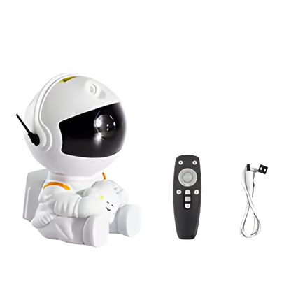 Galaxy Star Projector Night Light Astronaut Starry Sky Atmosphere LED Lamp for Kids Bedroom Ceiling Decor Children'S Gift